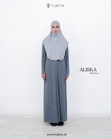Aliska Dress Grey By TUBITA - TUBITA