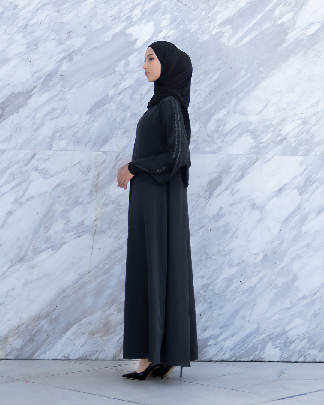 Aluna Abaya Black by TUBITA - TUBITA