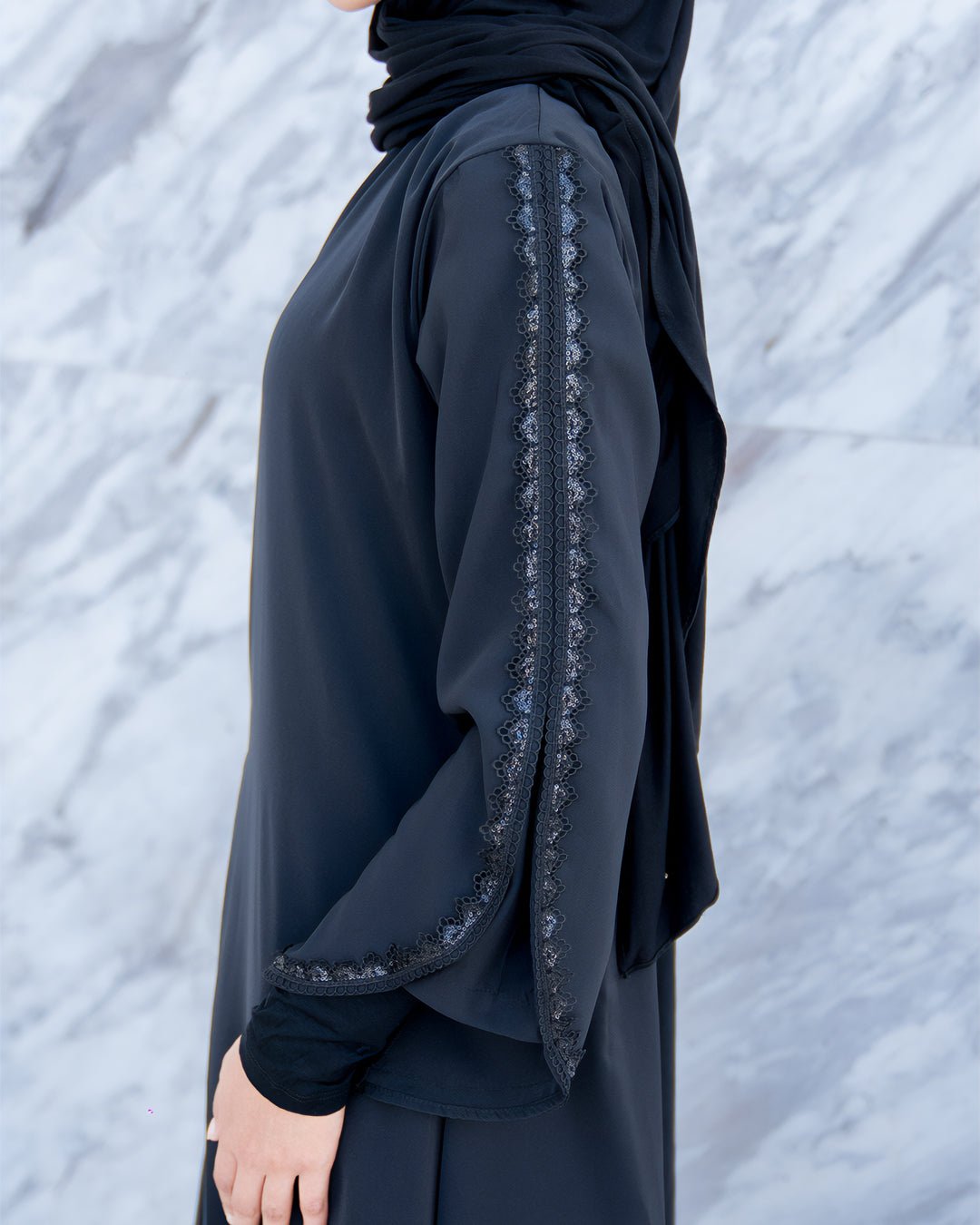 Aluna Abaya Black by TUBITA - TUBITA