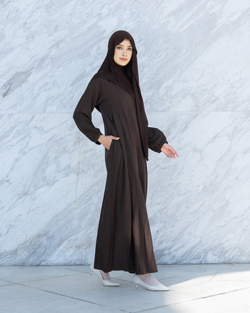 Camila Dress Mahogany by Tubita - TUBITA