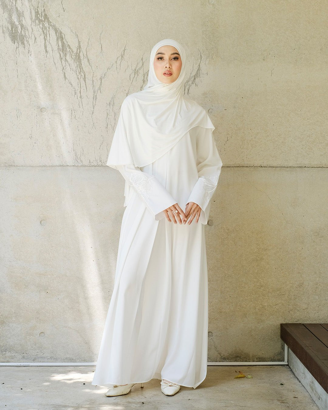Faza Abaya Broken White by TUBITA - TUBITA