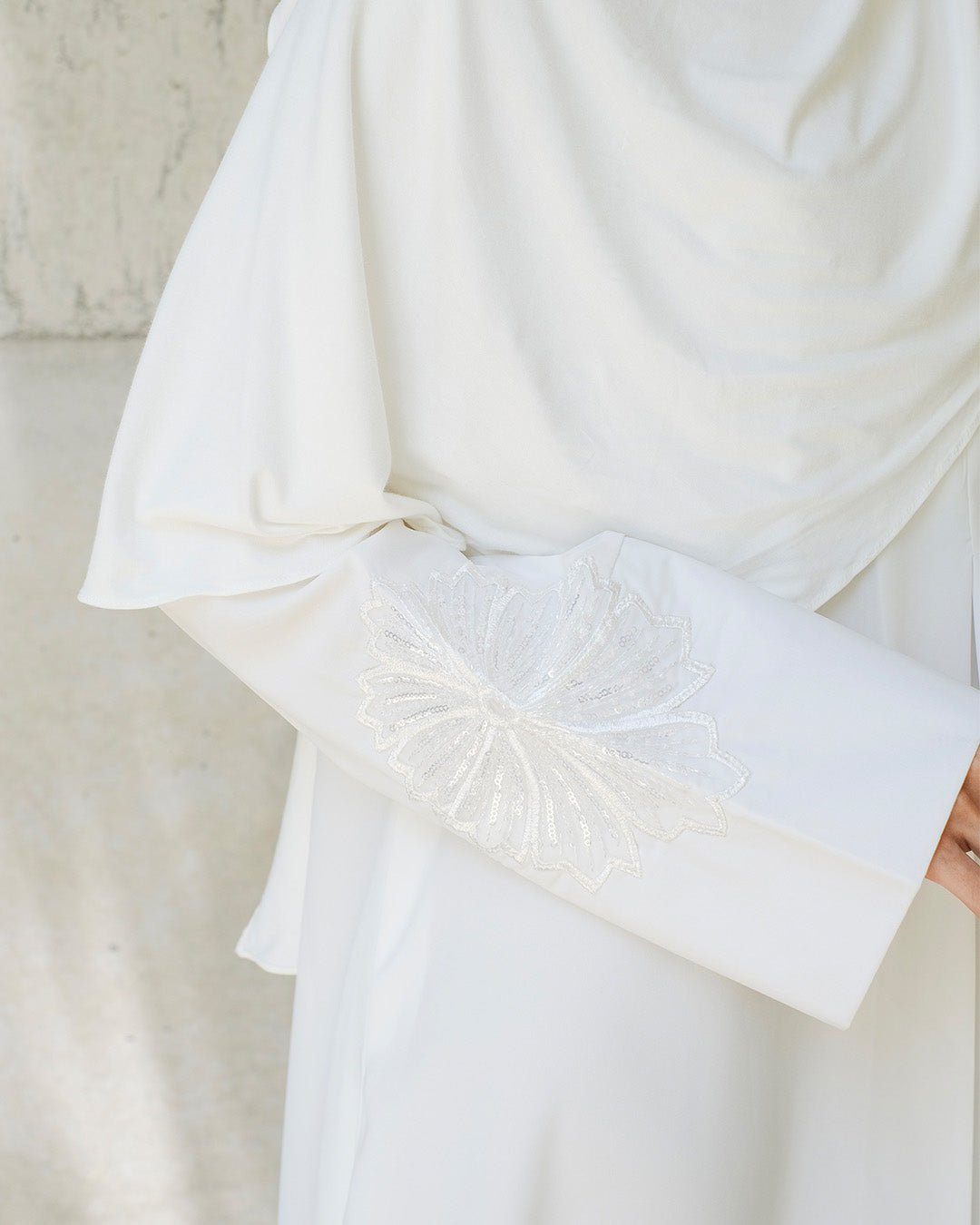 Faza Abaya Broken White by TUBITA - TUBITA