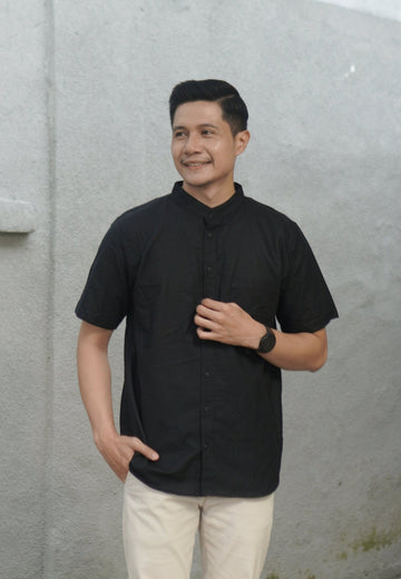 KAREEM SHORT SLEEVE BLACK XXL - TUBITA