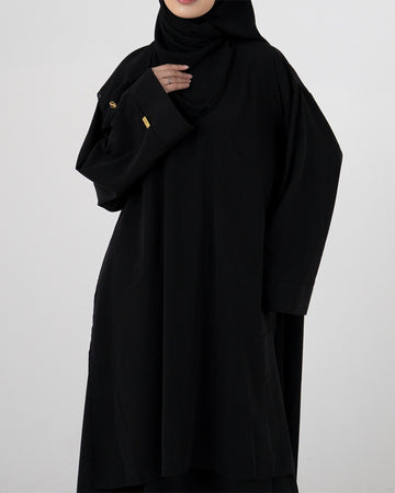 Khalisa One Set Black - One Set Tunik by Tubita - TUBITA