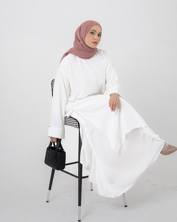 Khalisa One Set Broken White - One Set Tunik by Tubita - TUBITA