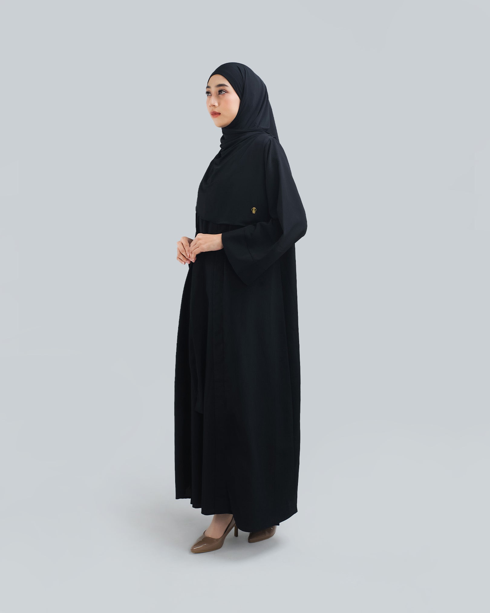 Medina Abaya Black by Tubita - TUBITA