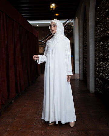 Minara Abaya Broken White by TUBITA - TUBITA