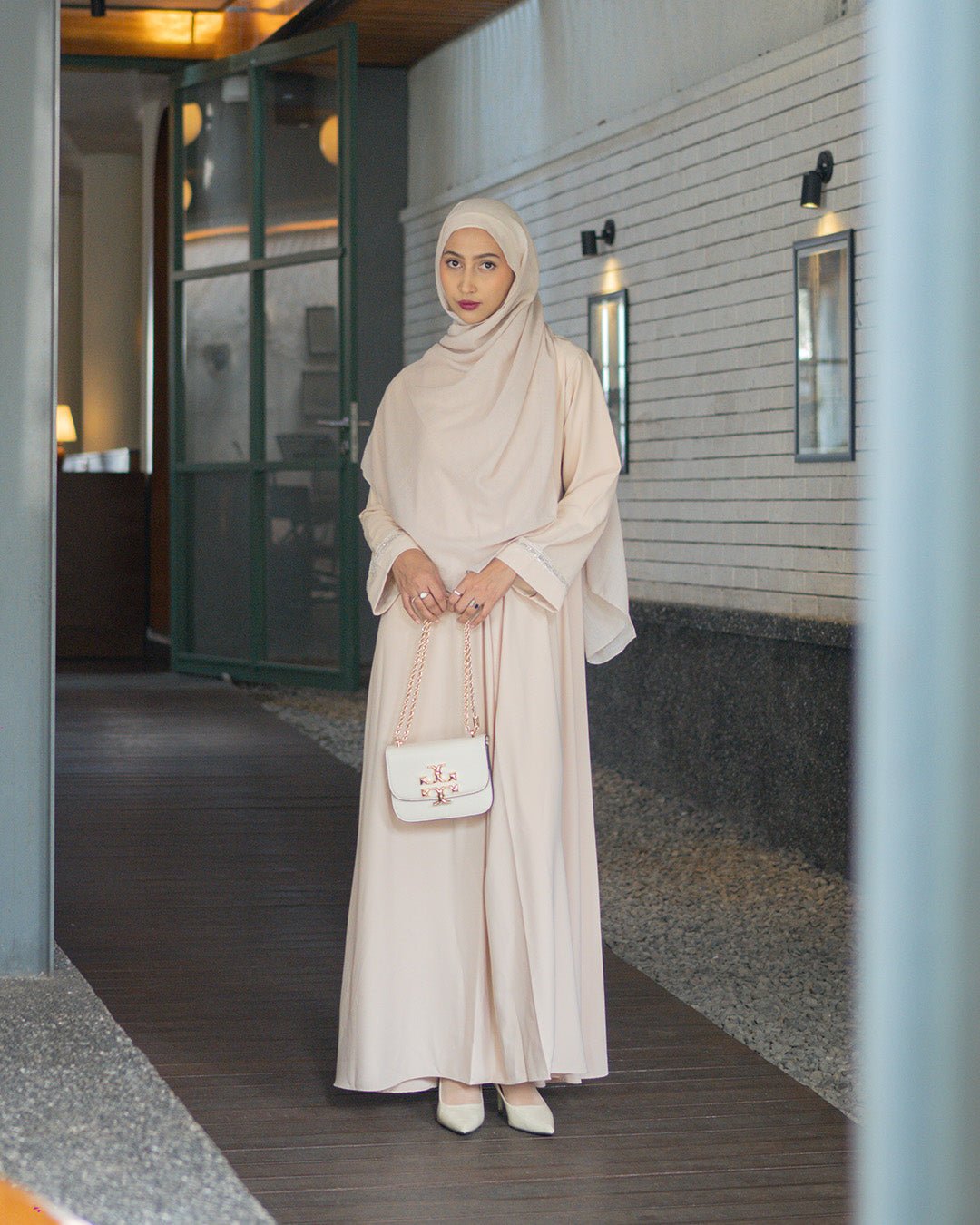 Minara Abaya Cream by TUBITA - TUBITA