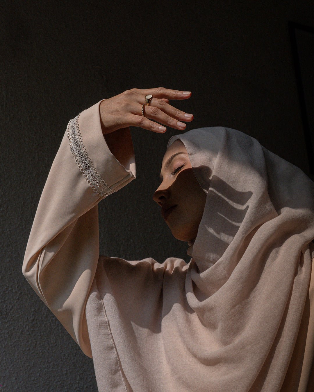 Minara Abaya Cream by TUBITA - TUBITA