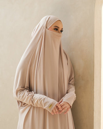 Safa Abaya Set Mocca by Tubita - TUBITA