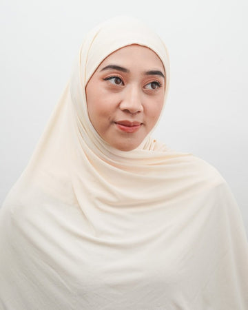 Havva Pashmina Instant Broken White by Tubita - TUBITA