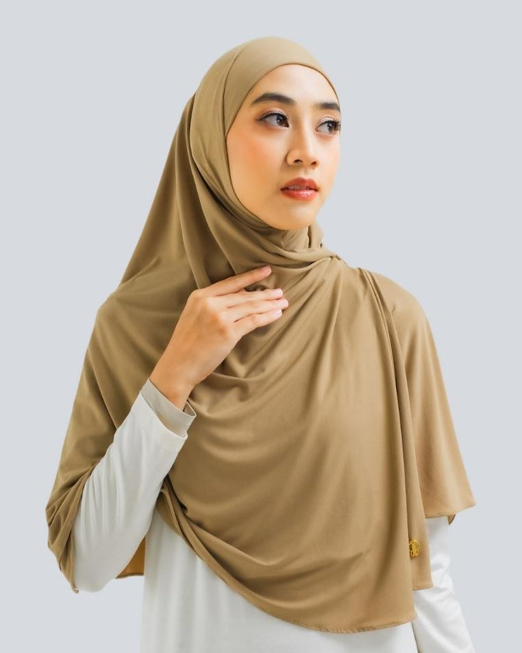 Havva Pashmina Instant Mocca by Tubita - TUBITA