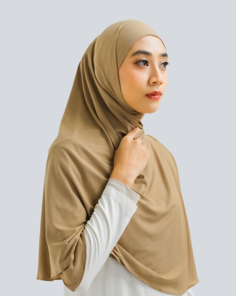 Havva Pashmina Instant Mocca by Tubita - TUBITA