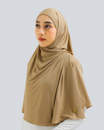 Havva Pashmina Instant Mocca by Tubita - TUBITA