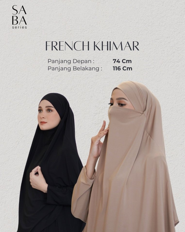 Saba French Khimar by Tubita - TUBITA
