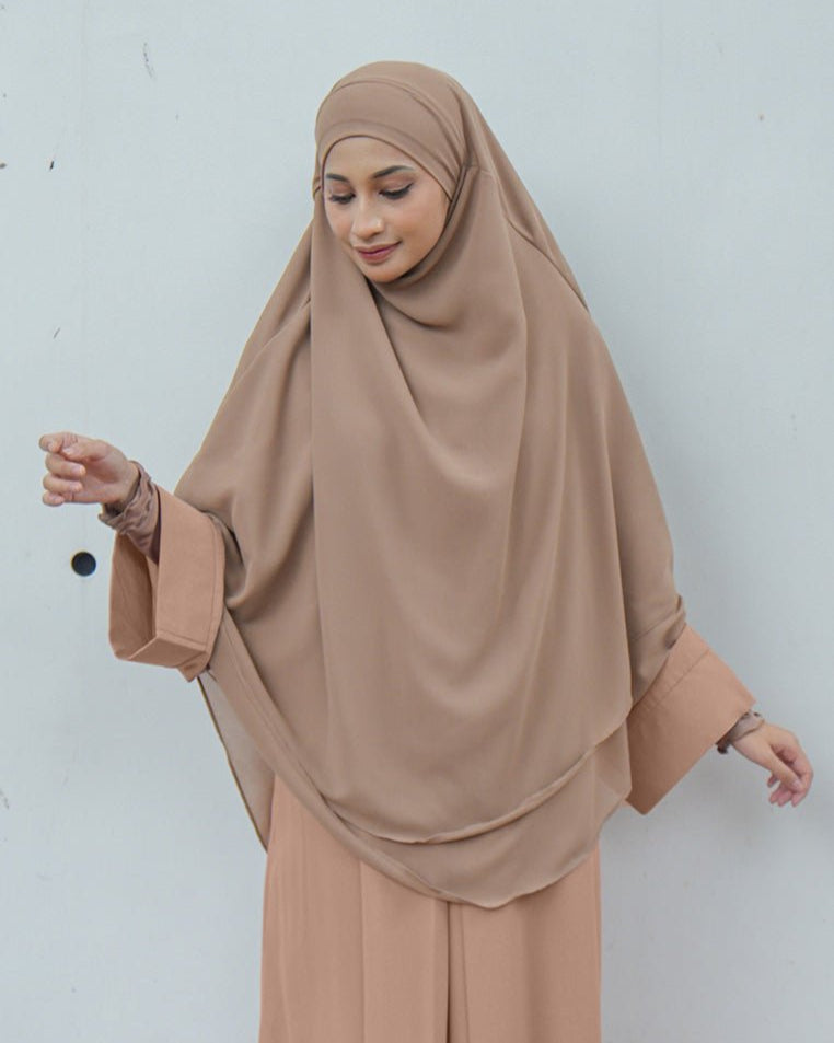 Saqeena French Khimar by Tubita - TUBITA