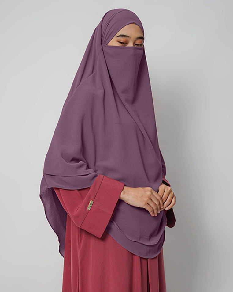 Saqeena French Khimar by Tubita - TUBITA