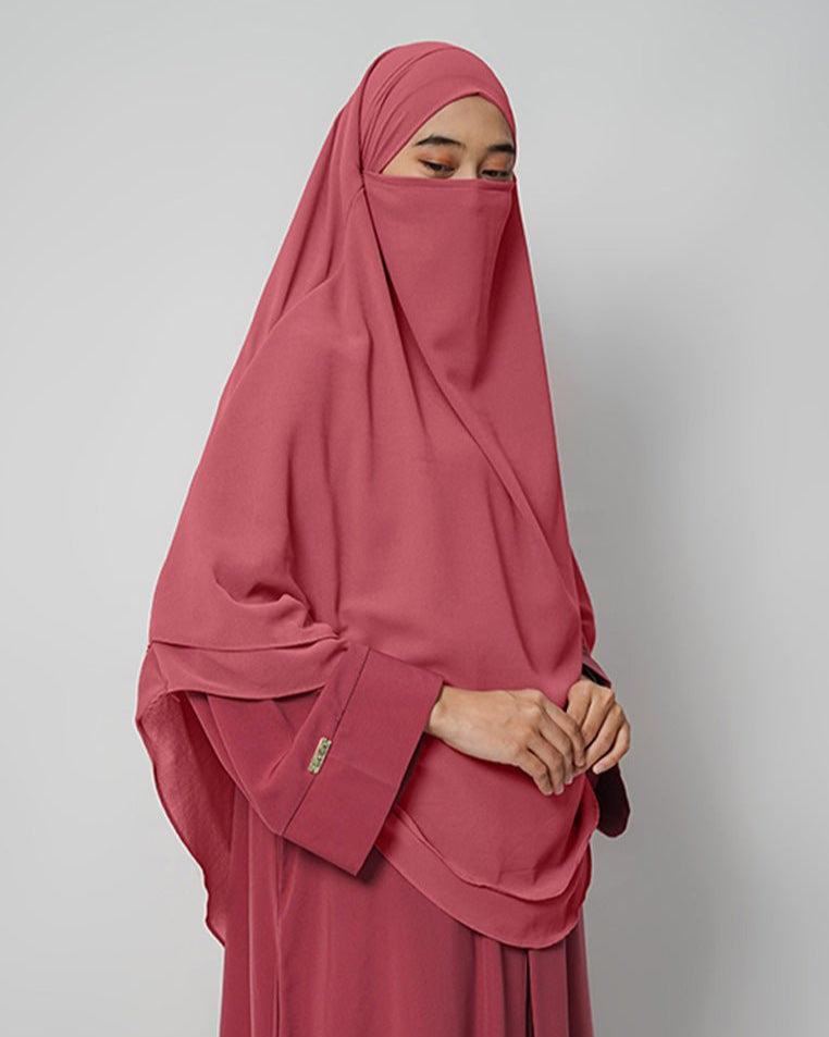 Saqeena French Khimar by Tubita - TUBITA