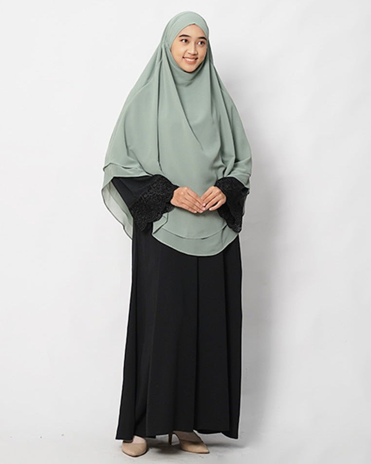 Saqeena French Khimar by Tubita - TUBITA