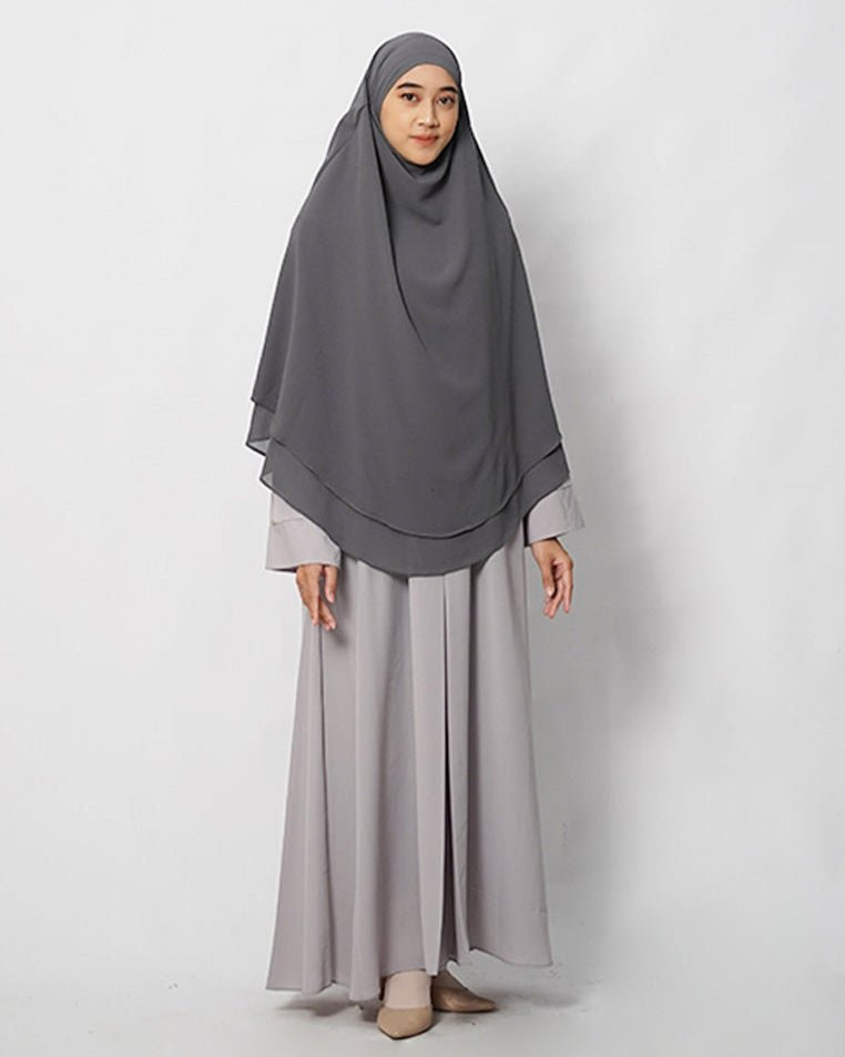 Saqeena French Khimar by Tubita - TUBITA
