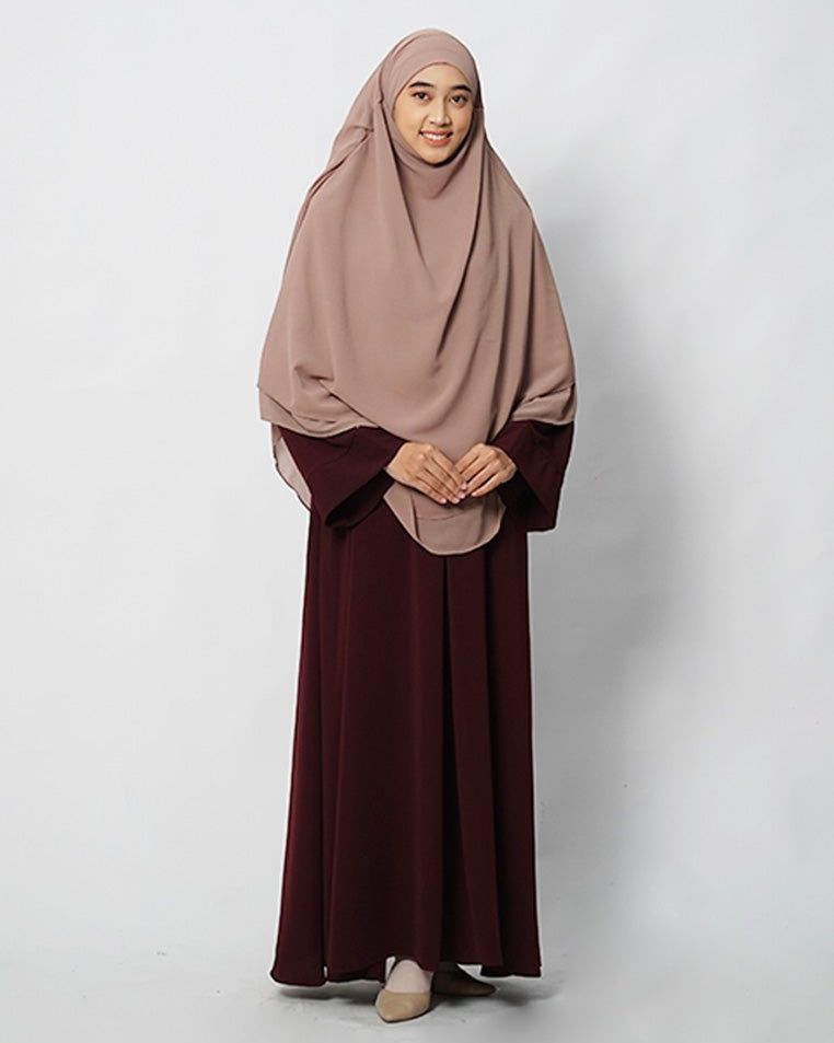 Saqeena French Khimar by Tubita - TUBITA