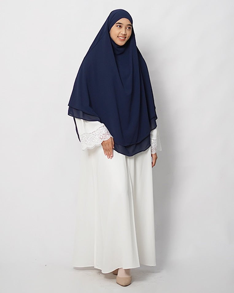 Saqeena French Khimar by Tubita - TUBITA