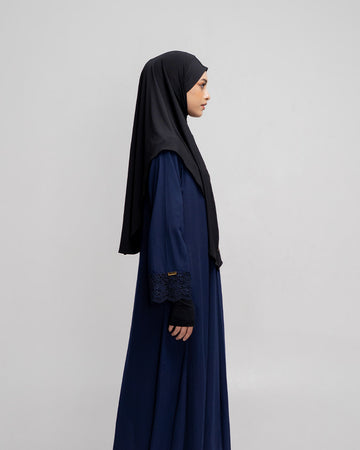 Zoya French Khimar Black By Tubita