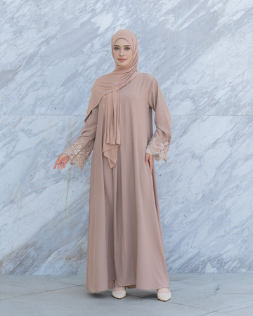 Lamara Abaya Mocca by TUBITA