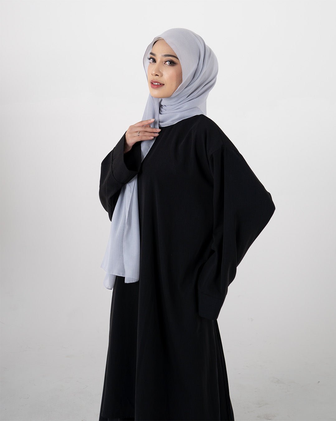 Airy Voal Pashmina Ashgrey by TUBITA - TUBITA