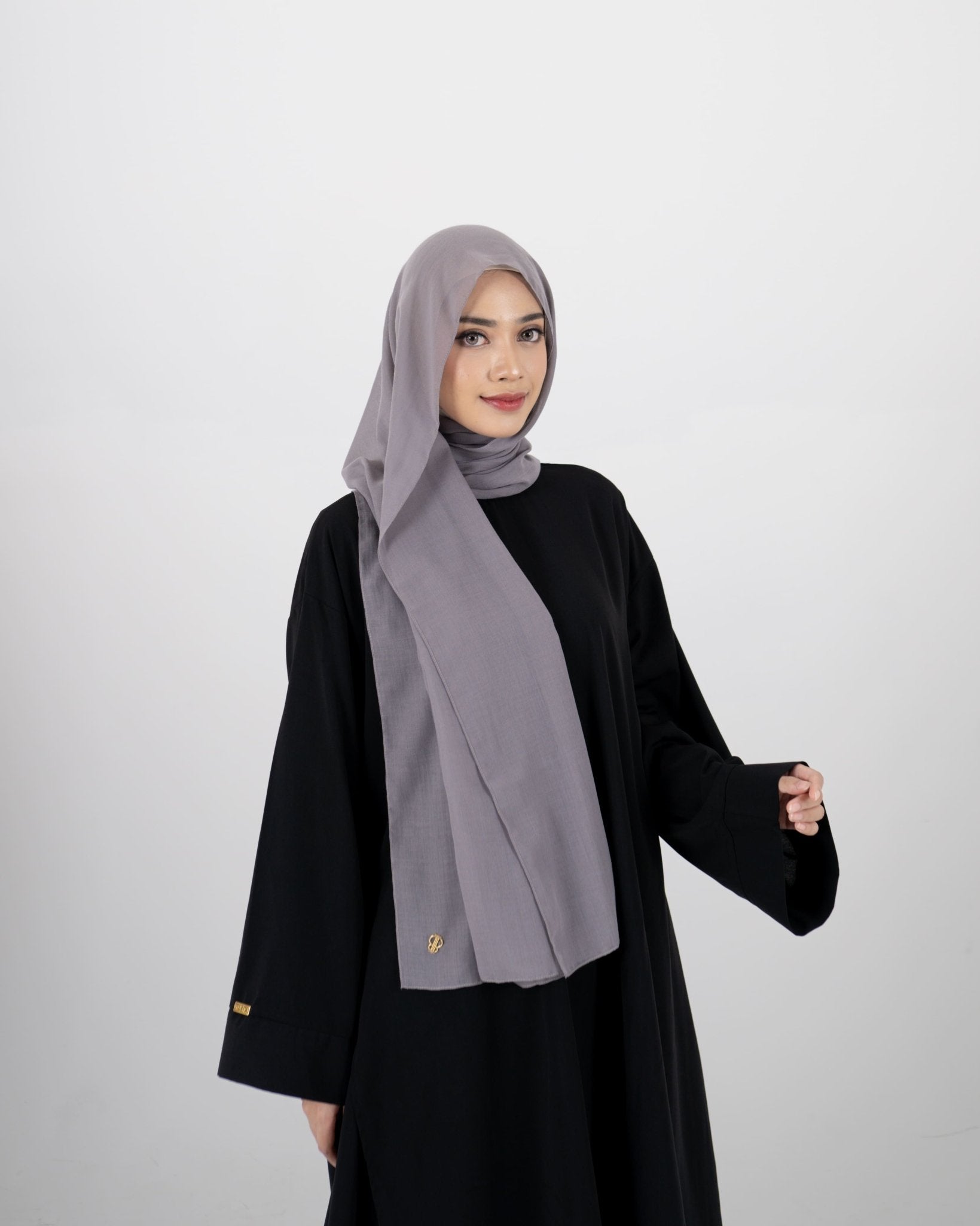 Airy Voal Pashmina Charcoal by TUBITA - TUBITA