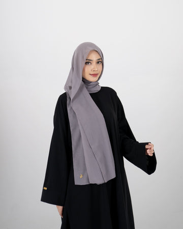 Airy Voal Pashmina Charcoal by TUBITA