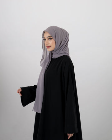 Airy Voal Pashmina Charcoal by TUBITA