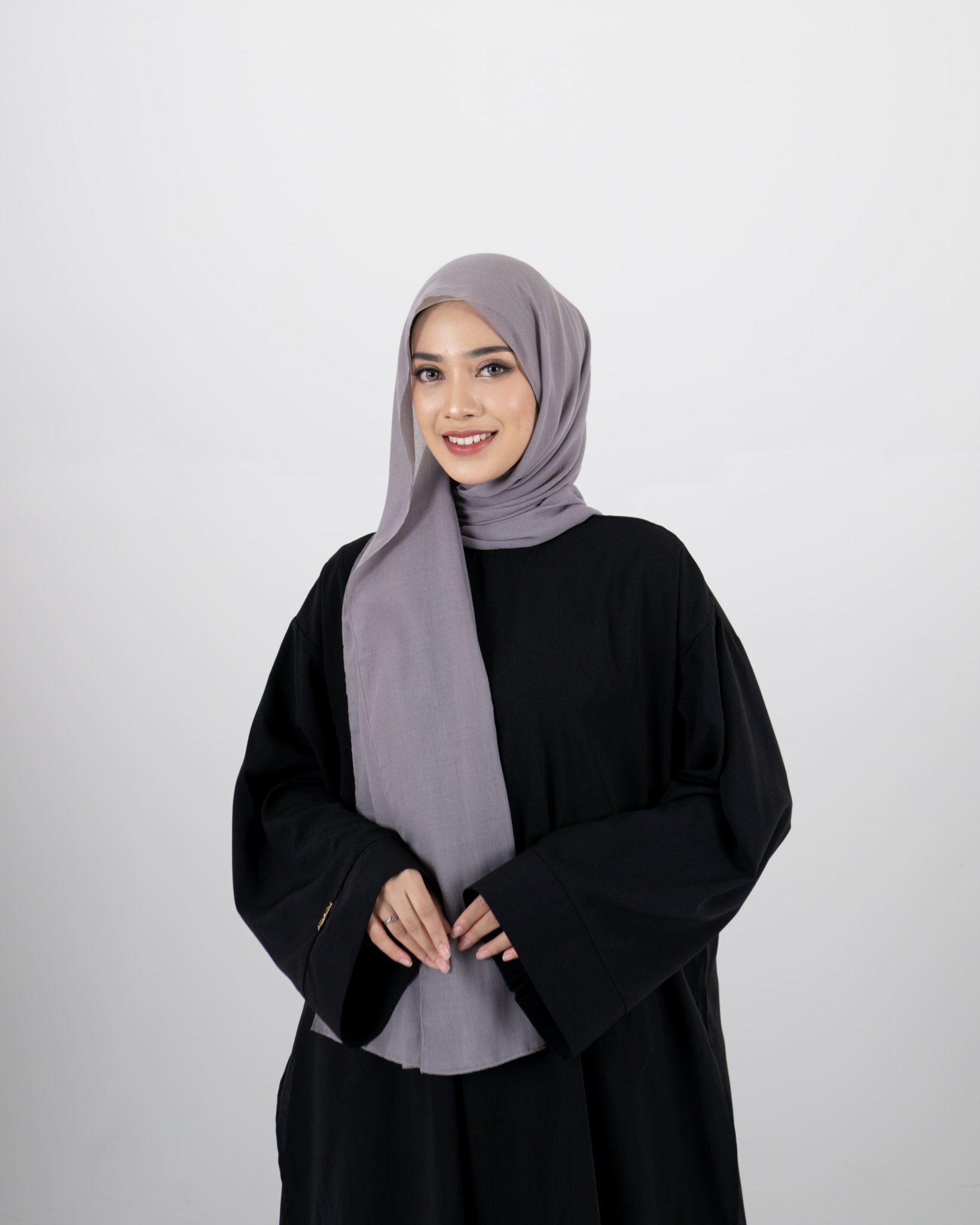 Airy Voal Pashmina Charcoal by TUBITA - TUBITA