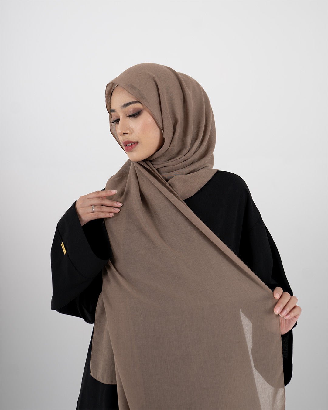 Airy Voal Pashmina Espresso by TUBITA - TUBITA