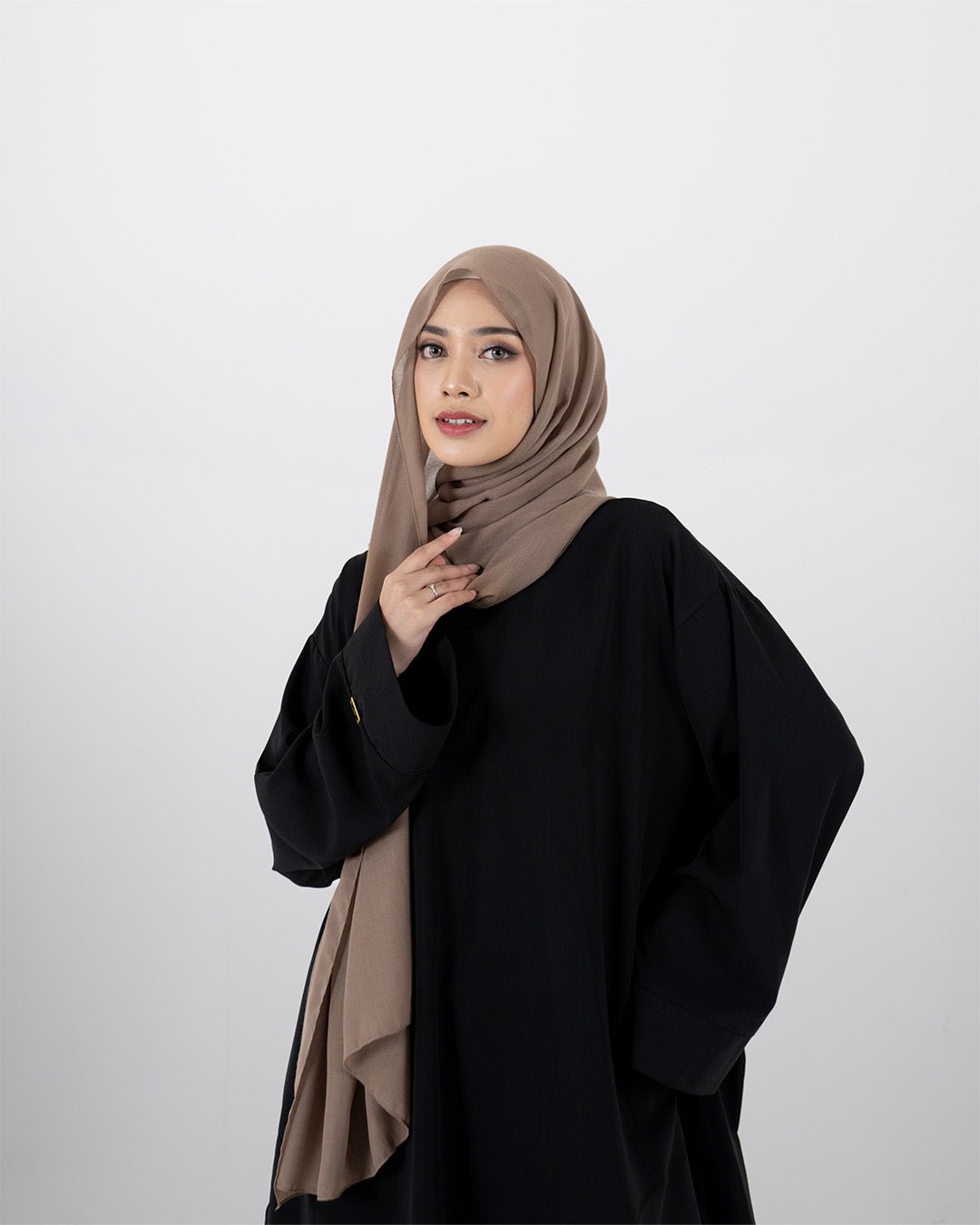 Airy Voal Pashmina Espresso by TUBITA - TUBITA