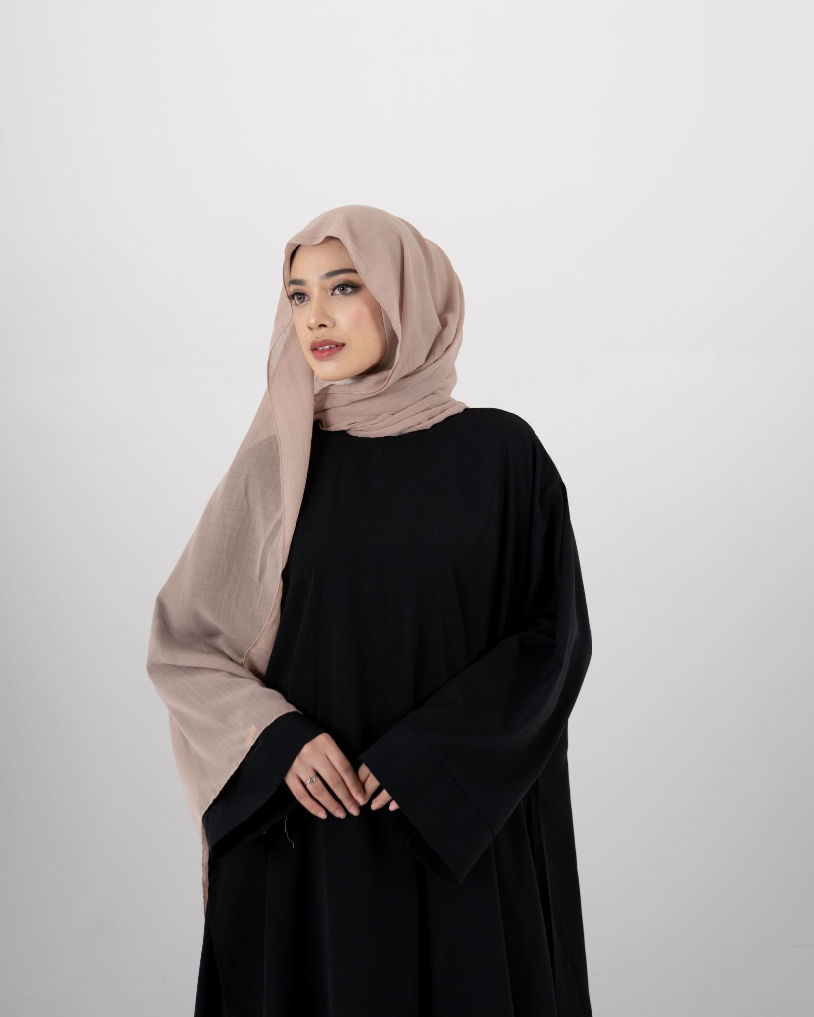 Airy Voal Pashmina Latte by TUBITA - TUBITA