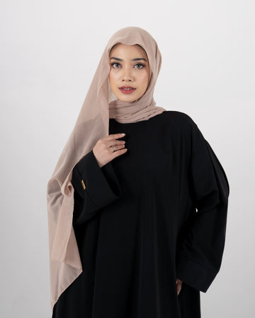 Airy Voal Pashmina Latte by TUBITA