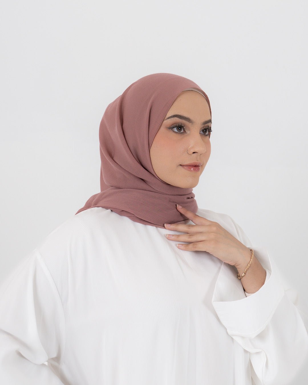 Airy Voal Pashmina Mauve by TUBITA - TUBITA