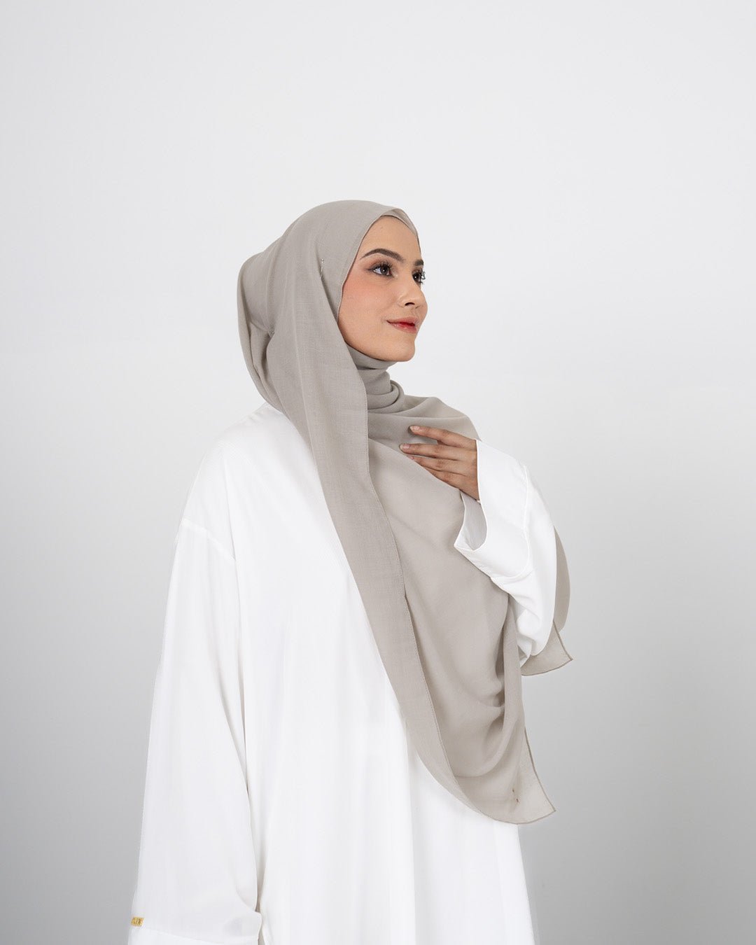 Airy Voal Pashmina Mossgreen by TUBITA - TUBITA