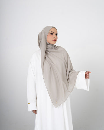 Airy Voal Pashmina Mossgreen by TUBITA