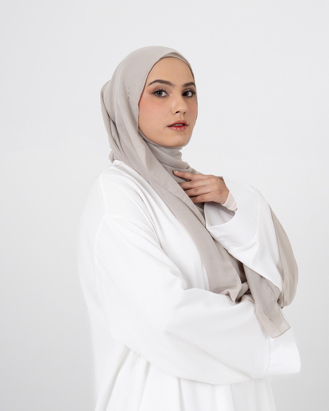 Airy Voal Pashmina Oat by TUBITA - TUBITA