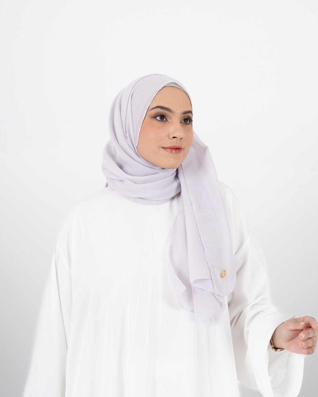 Airy Voal Pashmina Silver by TUBITA - TUBITA