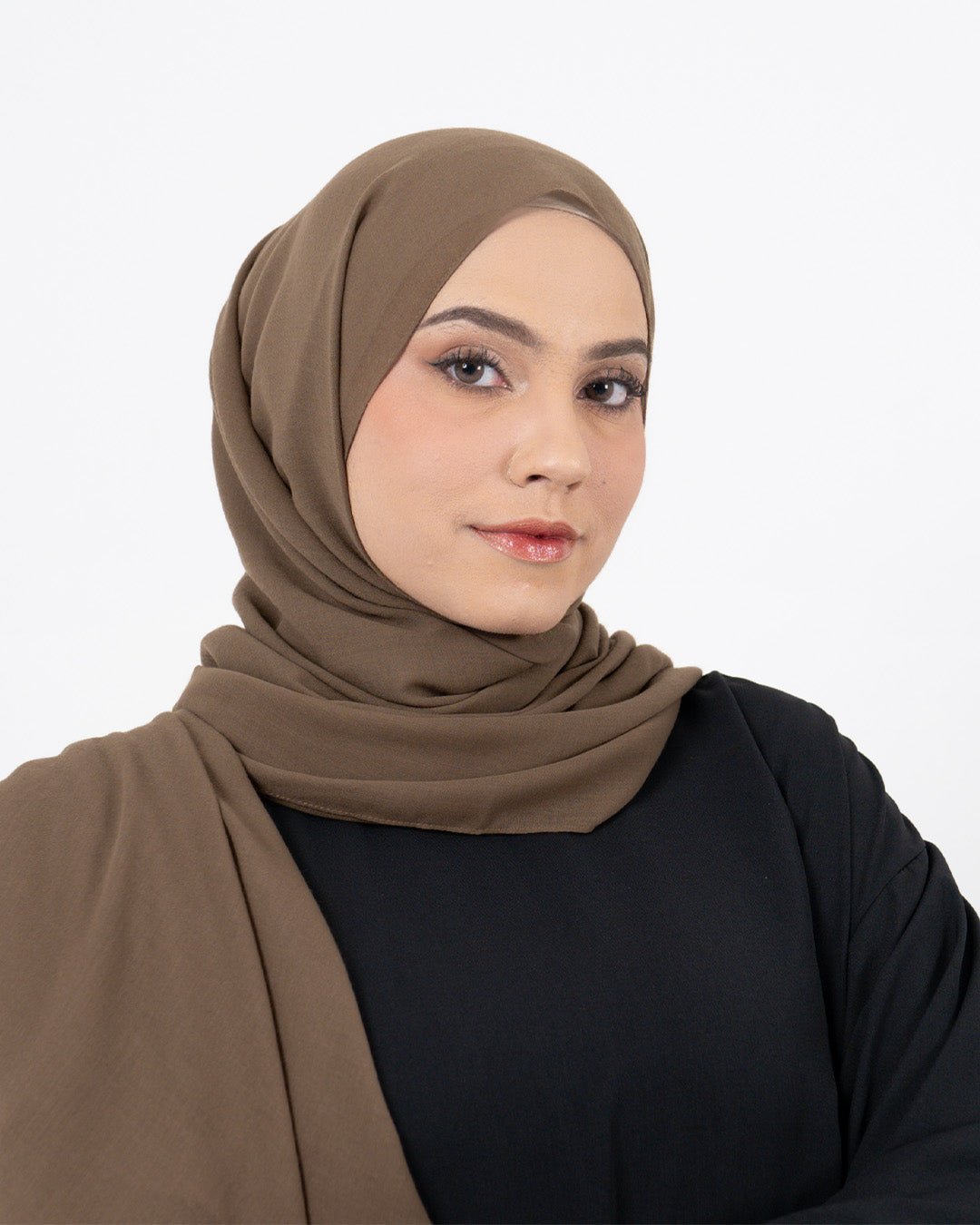 Airy Voal Pashmina Zaitun by TUBITA - TUBITA