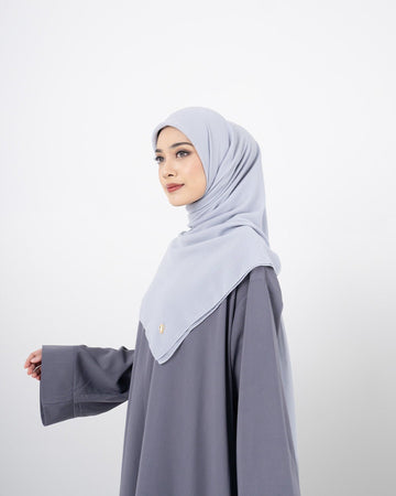 Airy Voal Square Ashgrey by TUBITA