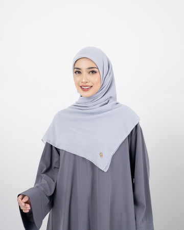 Airy Voal Square Ashgrey by TUBITA