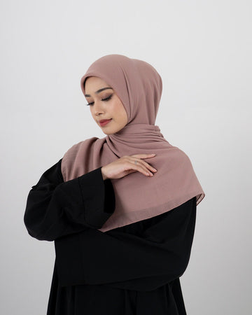 Airy Voal Square Mauve by TUBITA