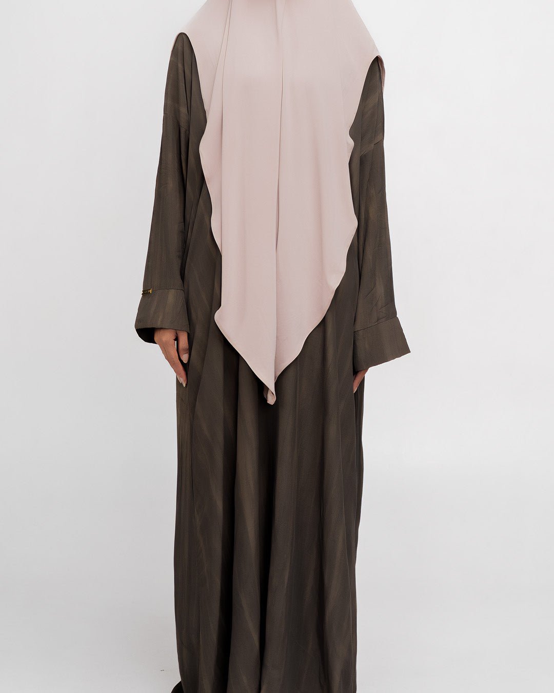 Aisha French Khimar Choco By Tubita - TUBITA