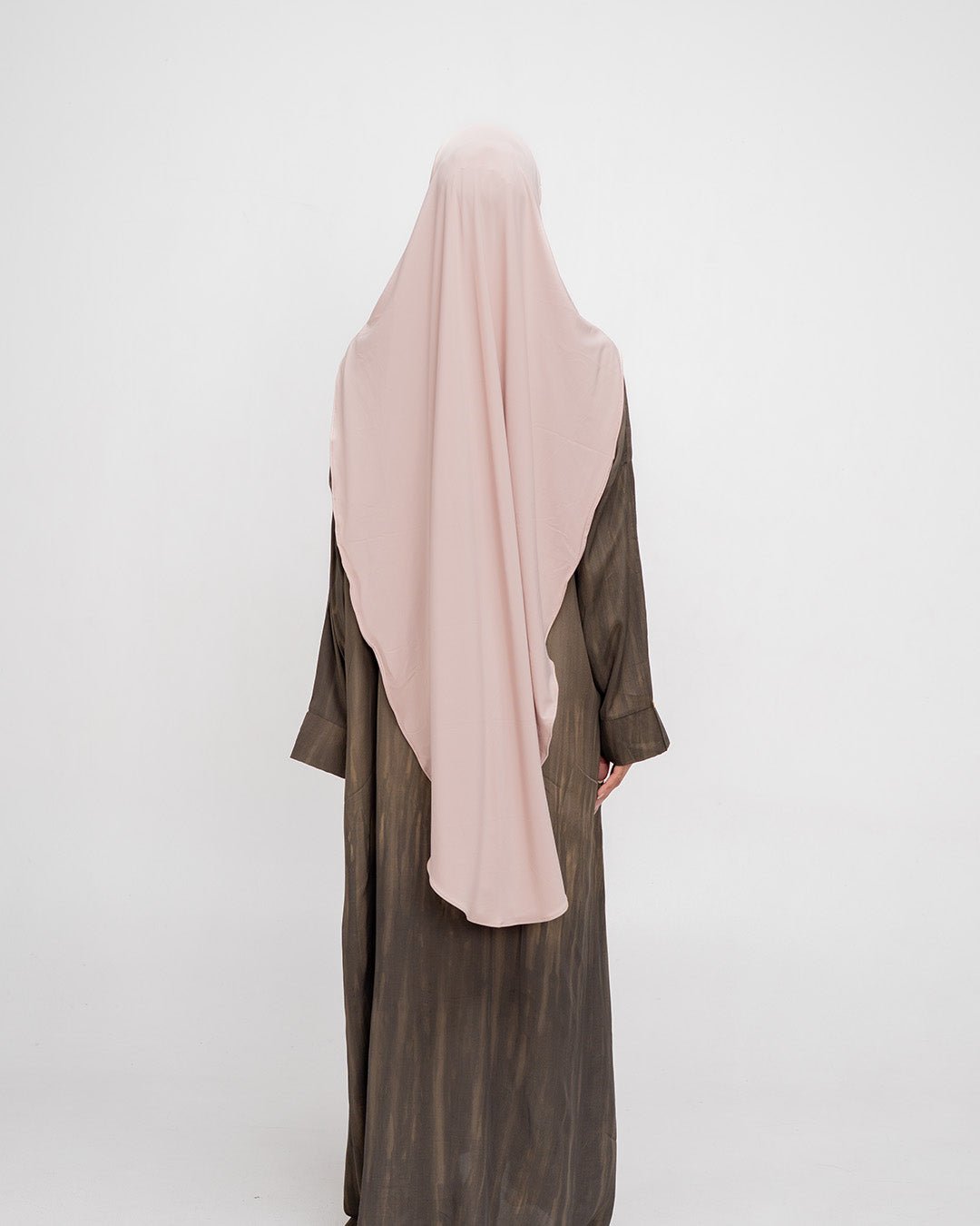 Aisha French Khimar Choco By Tubita - TUBITA
