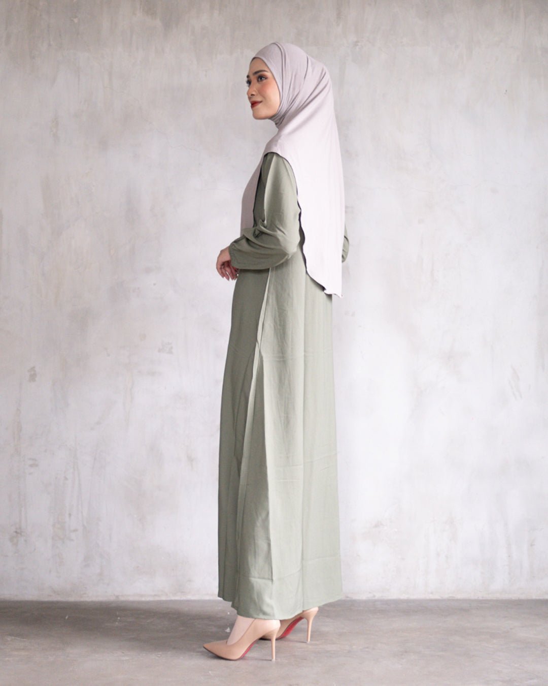 Alea Dress All Color by Tubita Baju Umroh Wanita Murah - TUBITA