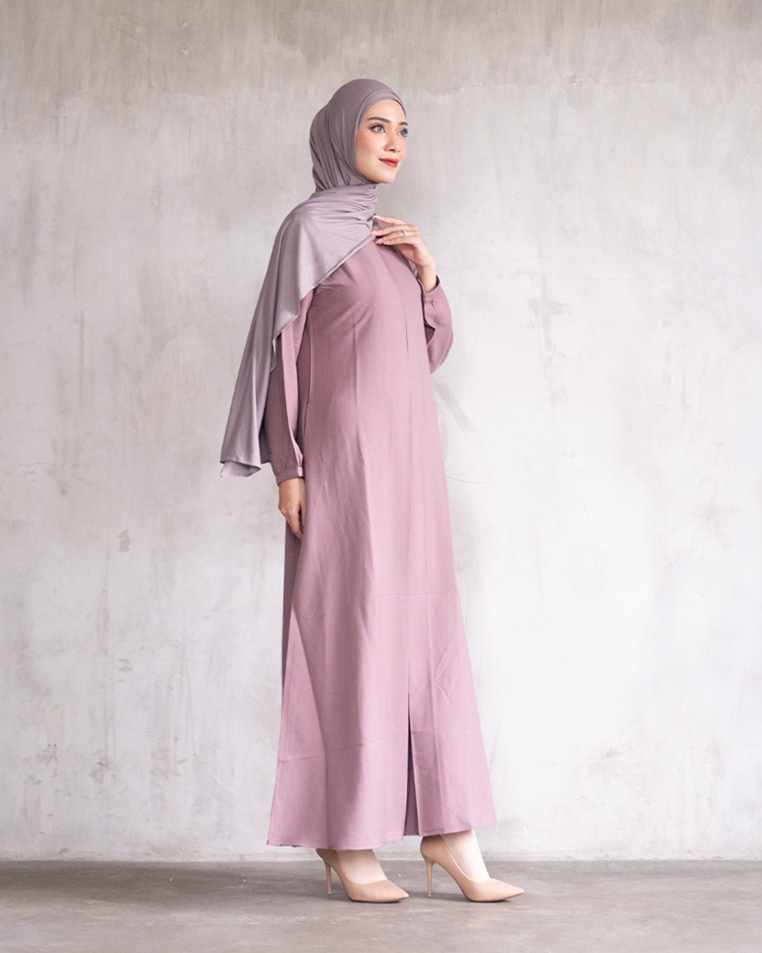 Alea Dress All Color by Tubita Baju Umroh Wanita Murah - TUBITA